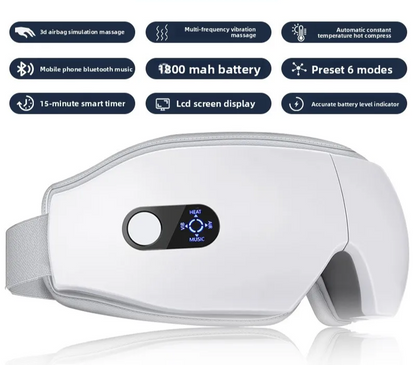 Welnora™ Smart Eye Massager – 6-in-1 Intelligent Eye Massager