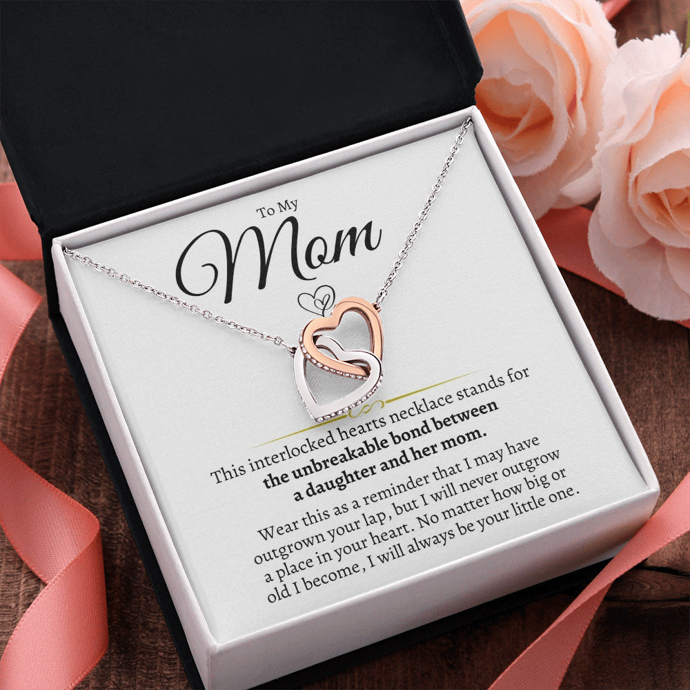 The Grateful Heart: To My Mom Necklace with Message Card